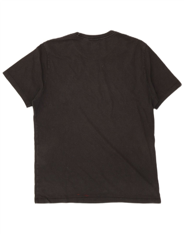Camiseta masculina LEVI'S Top médio algodão preto