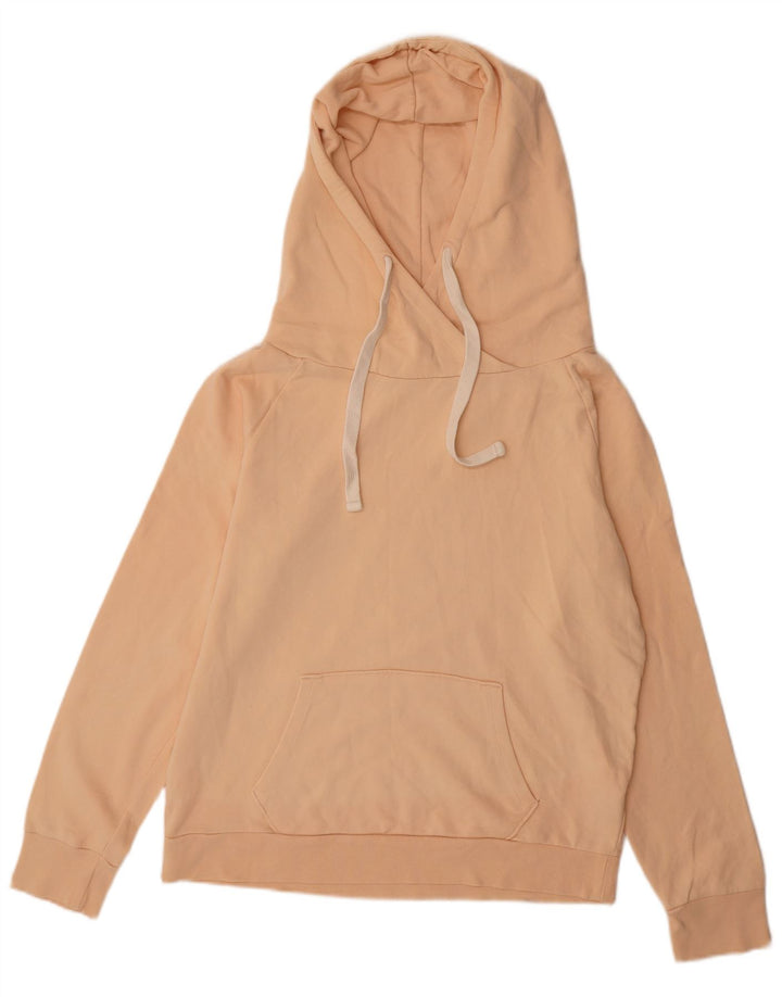 Jumper com capuz feminino Gap UK 14 algodão bege médio