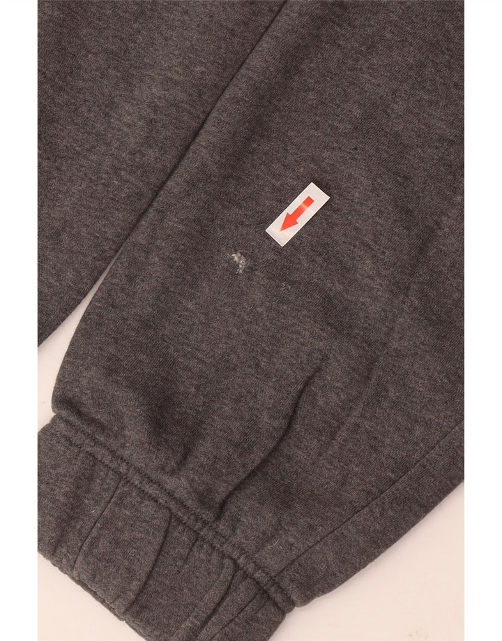 Calça de treino masculina Nike joggers grande algodão cinza
