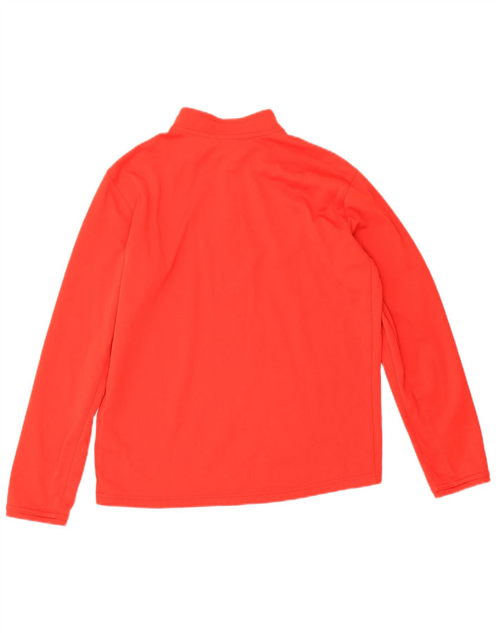 Nike Meninos Dri Fit Zip Neck Pullover Treino Top 13-14 Anos XL Vermelho
