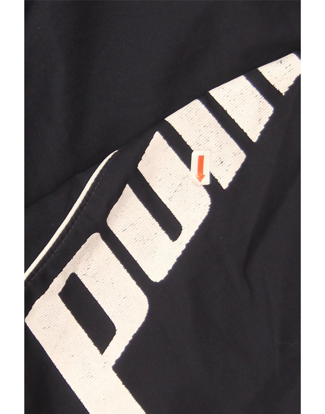 Calça de treino masculina Puma Graphic Joggers grande azul marinho