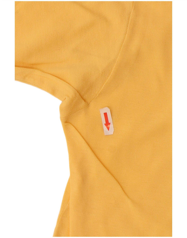 Camisa polo masculina Sergio Tacchini grande amarela