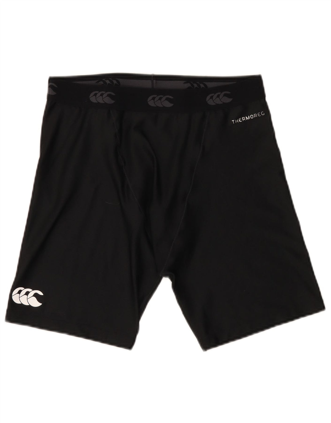 Shorts esportivos gráficos masculinos Canterbury XL poliéster preto