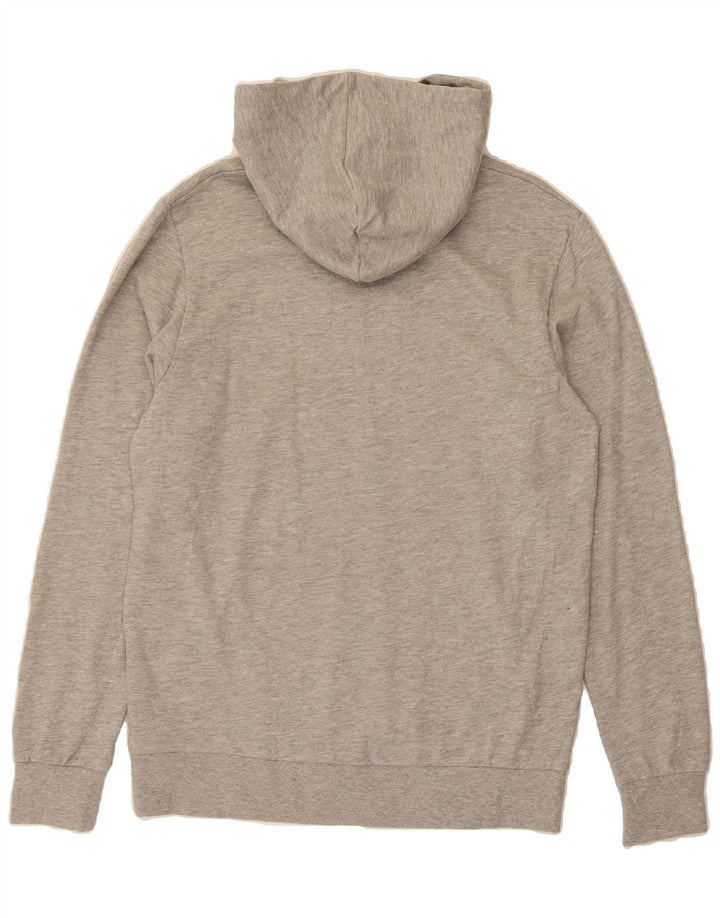 JACK & JONES Mens Graphic Hoodie Jumper Large Grey Cotton Vintage Jack & Jones and Second-Hand Jack & Jones from Messina Hembry 