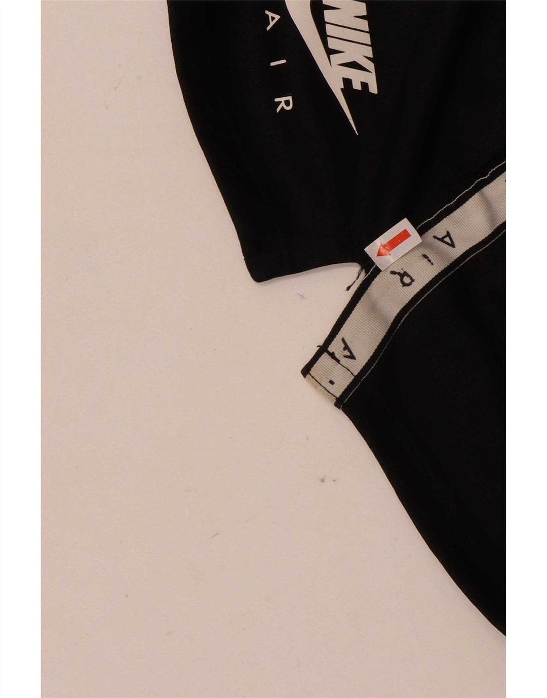 Shorts esportivos gráficos femininos Nike UK 14 médio preto colorblock poliéster