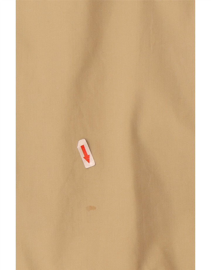 Jaqueta corta-vento masculina Fila com capuz IT 52 XL poliéster bege