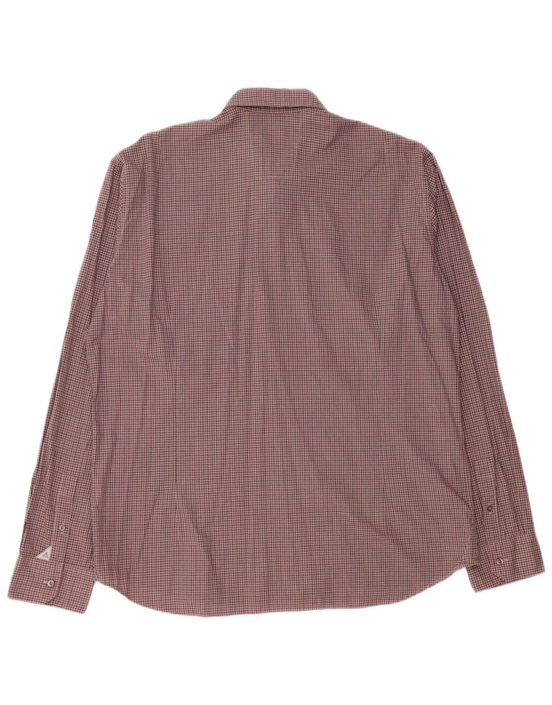 Camisa masculina JOOP XL algodão xadrez rosa