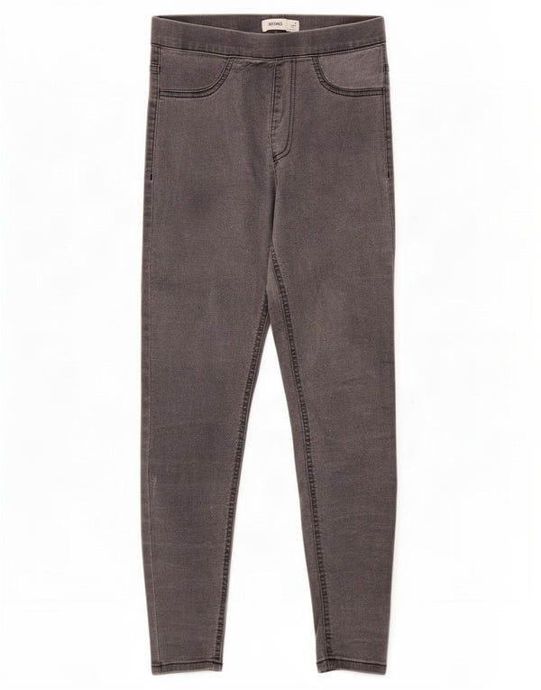 Calça jeans feminina Marks & Spencer UK 6 XS W24 L26 algodão cinza