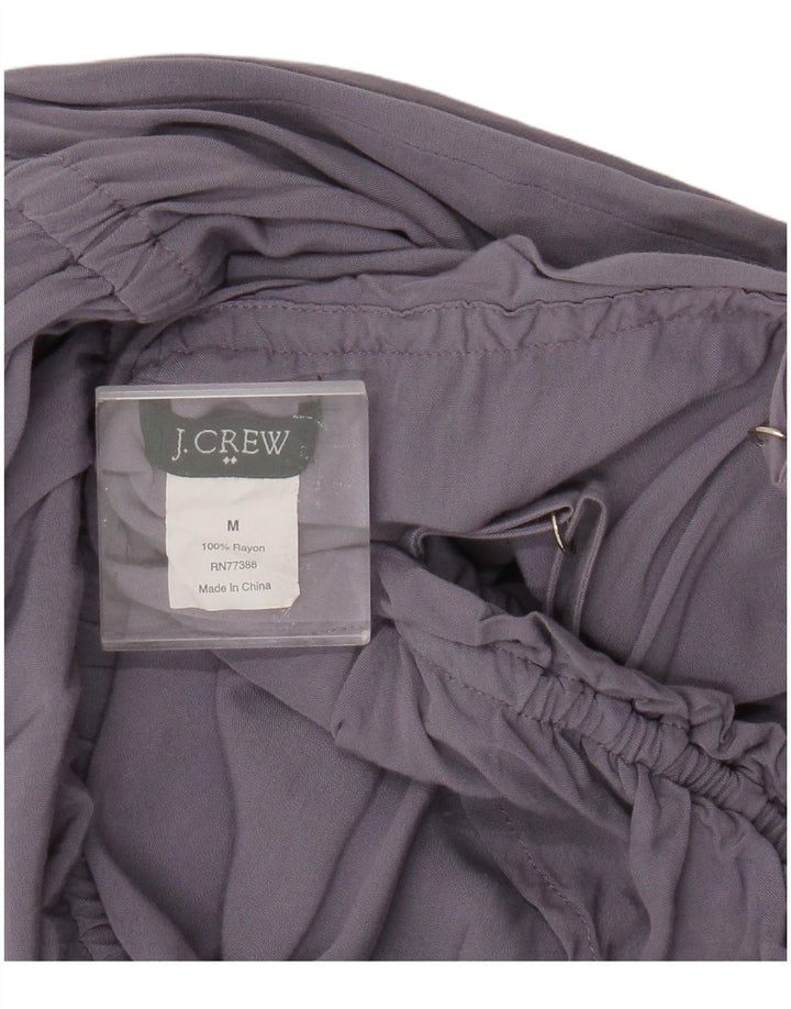 J. Crew Vestido de verão feminino Reino Unido 12 rayon roxo médio