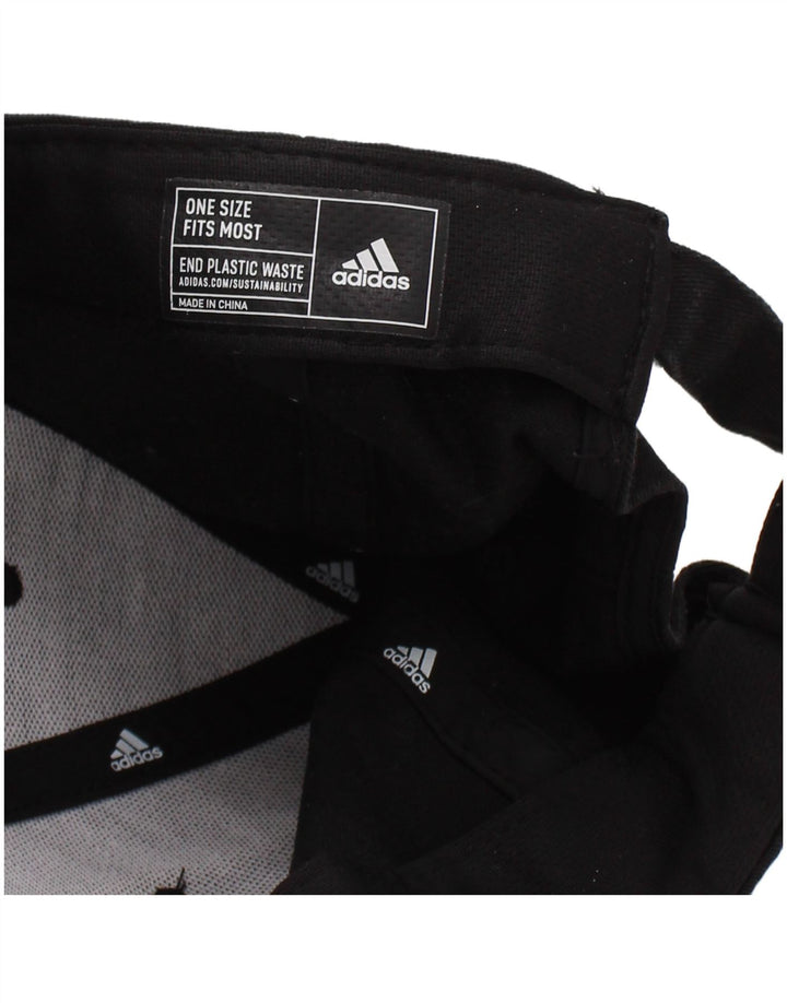 Boné de beisebol gráfico masculino Adidas tamanho único preto