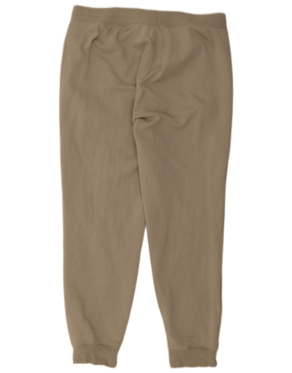 Adidas Mens Treino Calças Joggers XL Verde Algodão