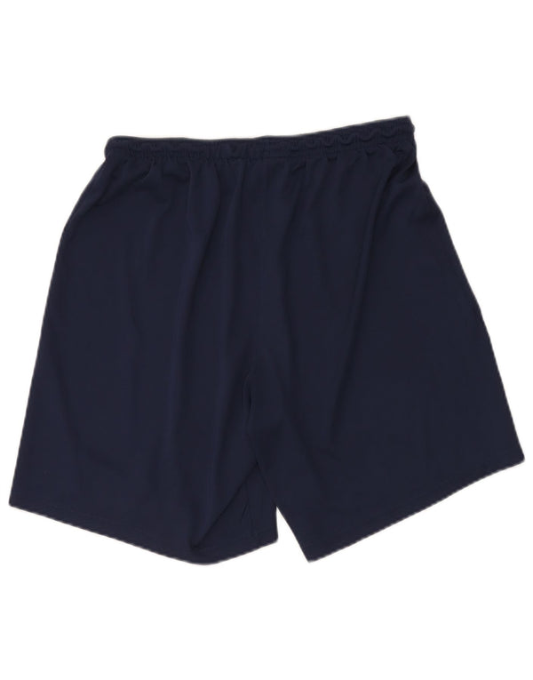Shorts esportivos masculinos Nike Dri Fit Slim Fit XL azul marinho poliéster