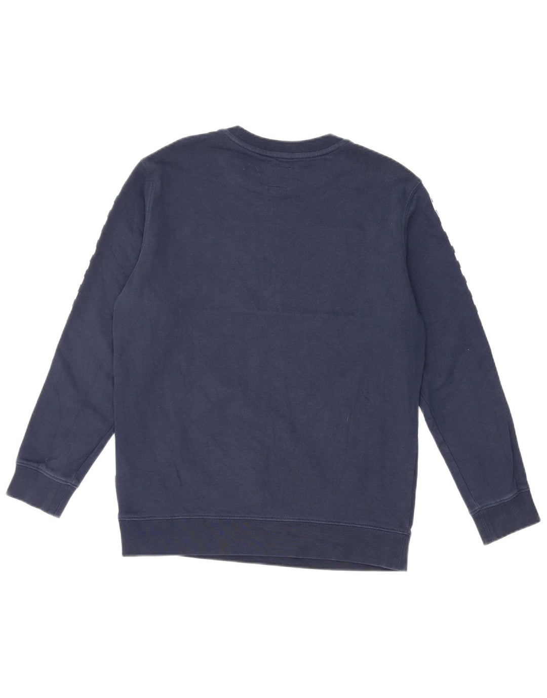 Vans feminino gráfico moletom jumper UK 14 grande bloco colorido azul marinho