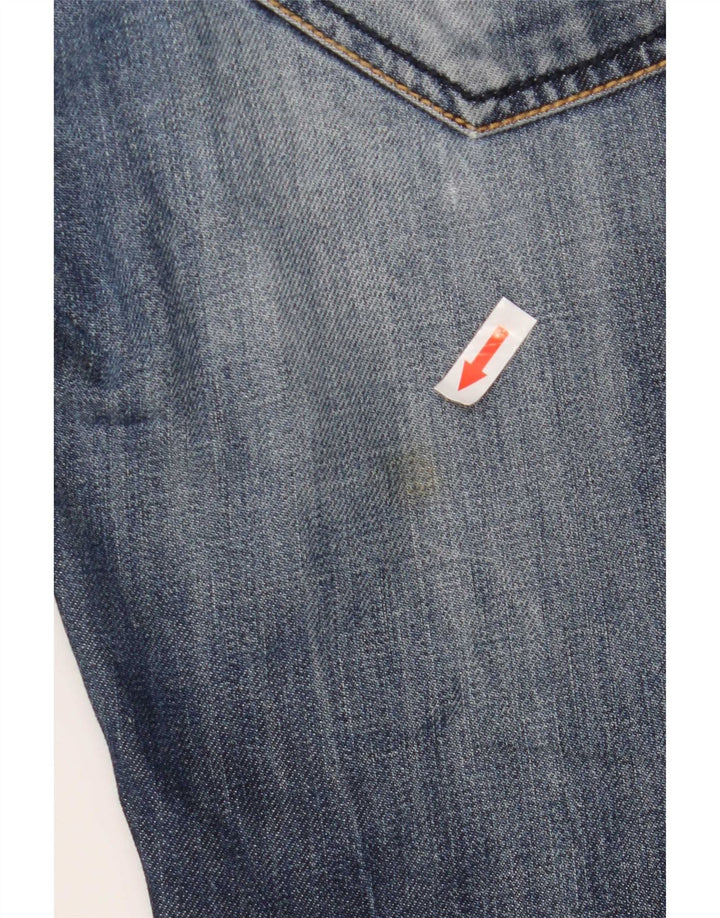 Desigual Masculino Jeans Reto W30 L33 Azul Algodão