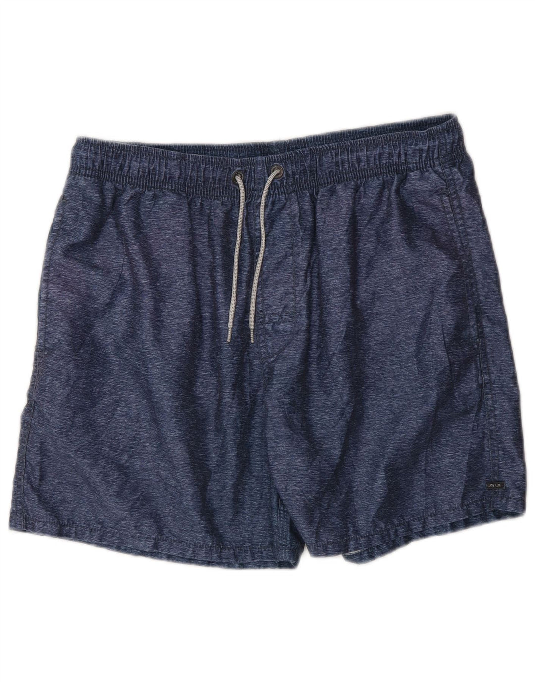 Shorts de banho masculino Rip Curl pequeno poliéster azul marinho