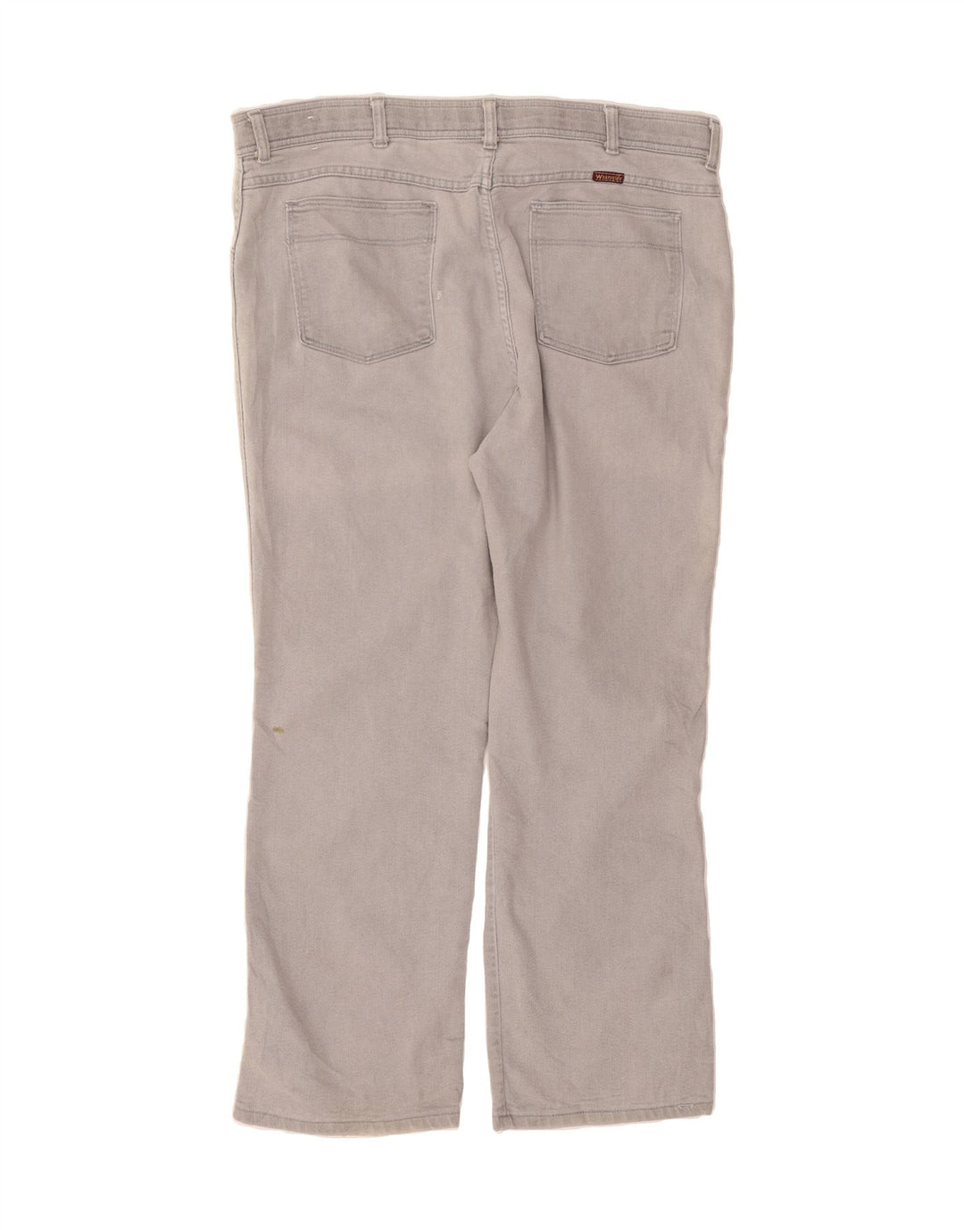 WRANGLER Mens Straight Jeans W42 L30 Grey Vintage Wrangler and Second-Hand Wrangler from Messina Hembry 