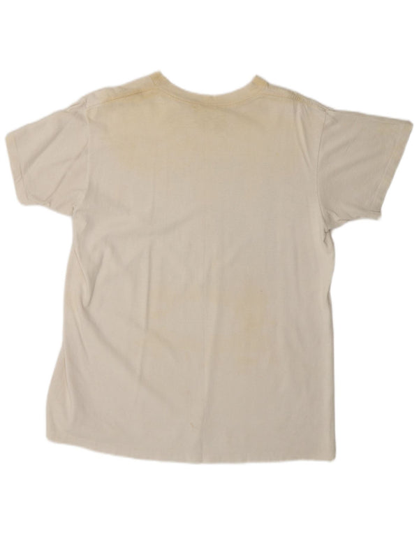 Nike Mens Michael Jordan e Spike Lee são os sapatos? Camiseta Top Pequena Branca