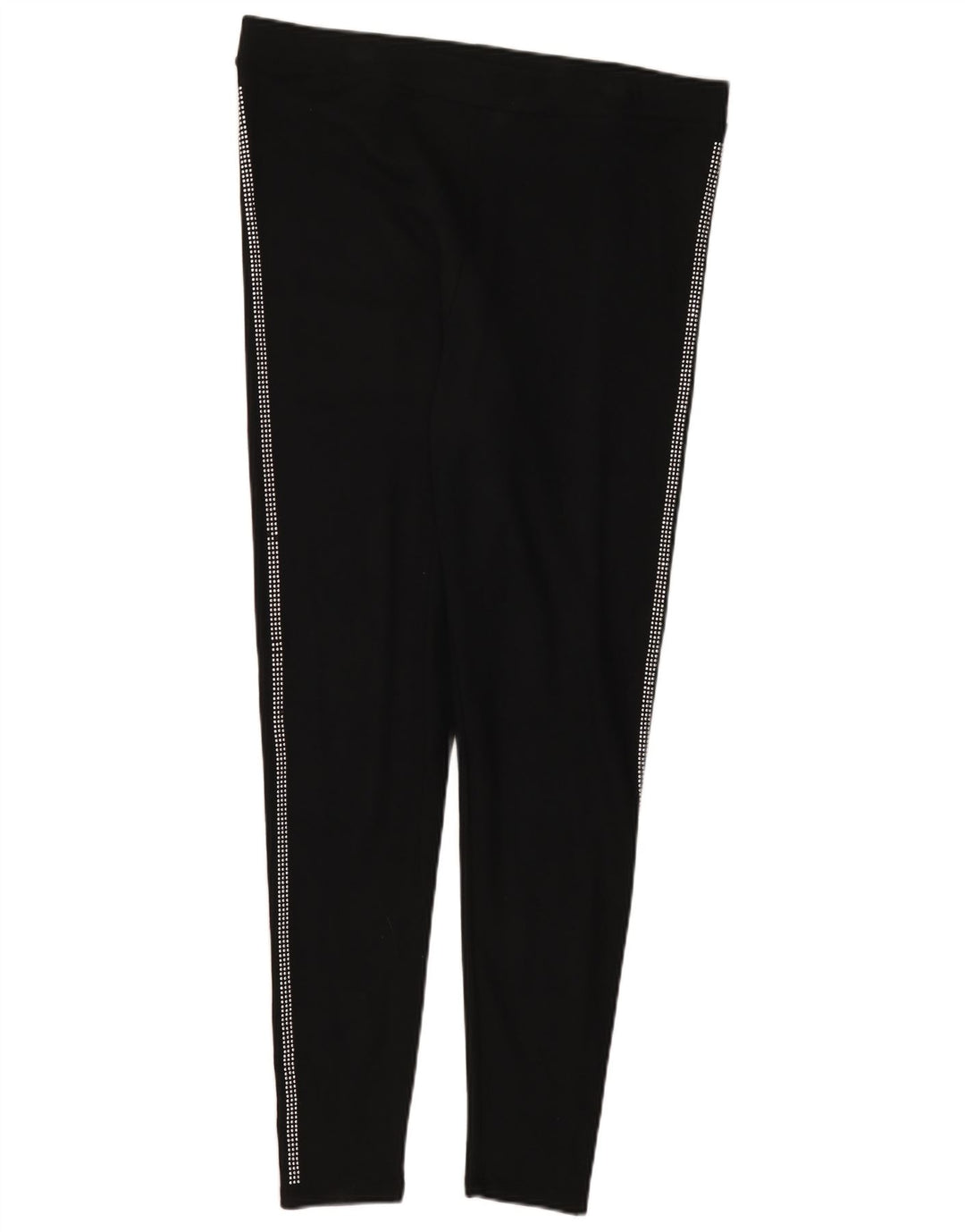 Leggings femininos Marks & Spencer Reino Unido 18 XL preto viscose