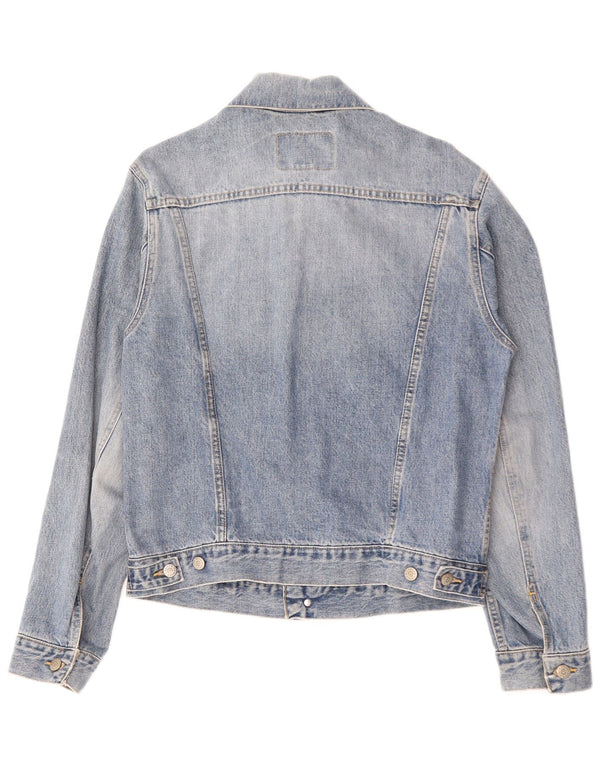 Jaqueta jeans masculina LEVI'S UK 38 algodão azul médio