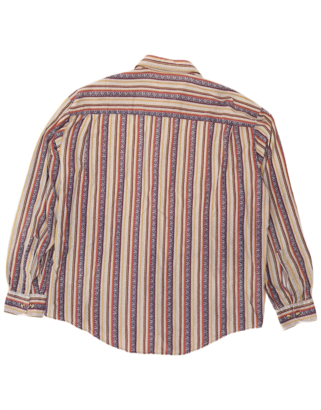 Camisa masculina HENRY MORELL tamanho 43/44 XL listrada multicolorida