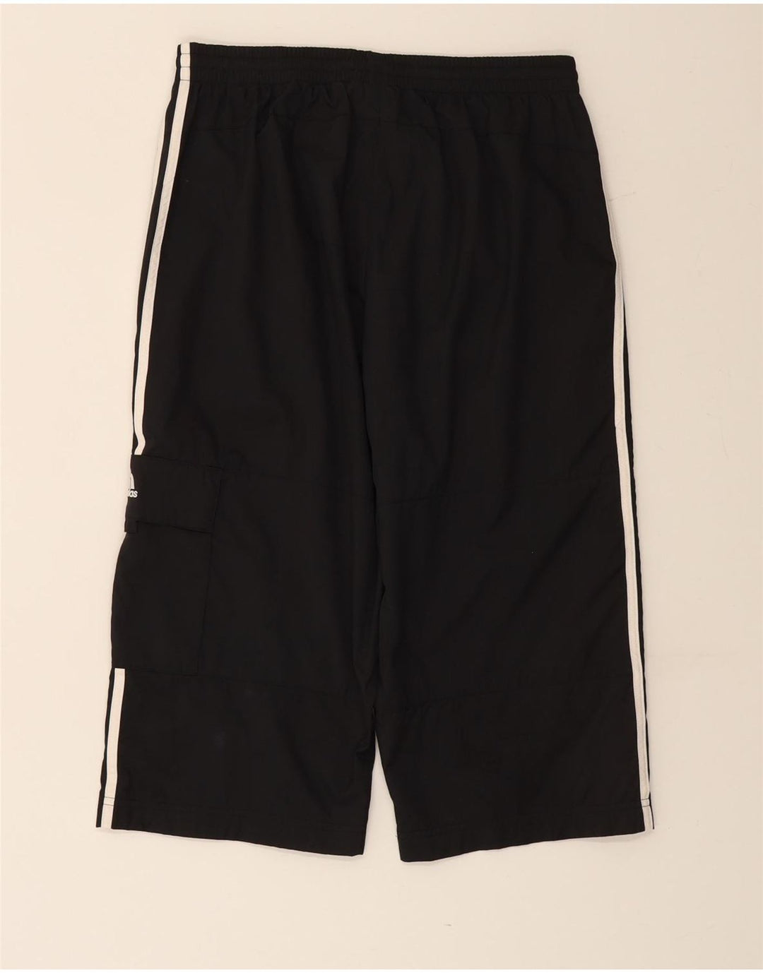 ADIDAS Mens Bermuda Sport Shorts Médio Preto Poliéster
