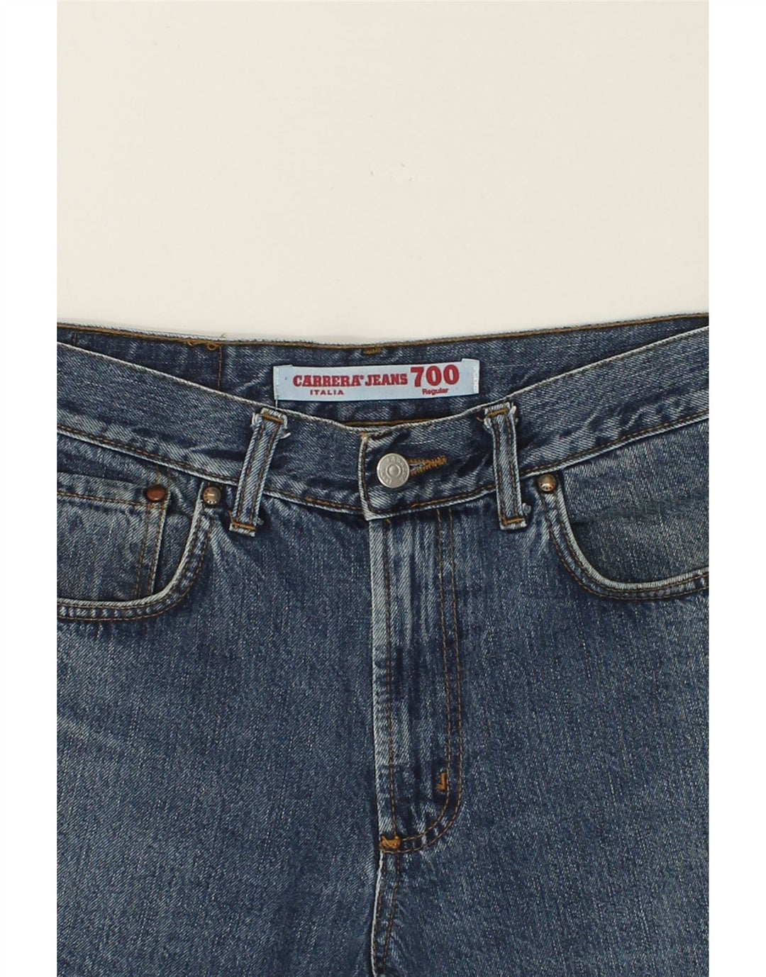 CARRERA Masculino 700 Regular Slim Jeans W32 L30 Azul Algodão