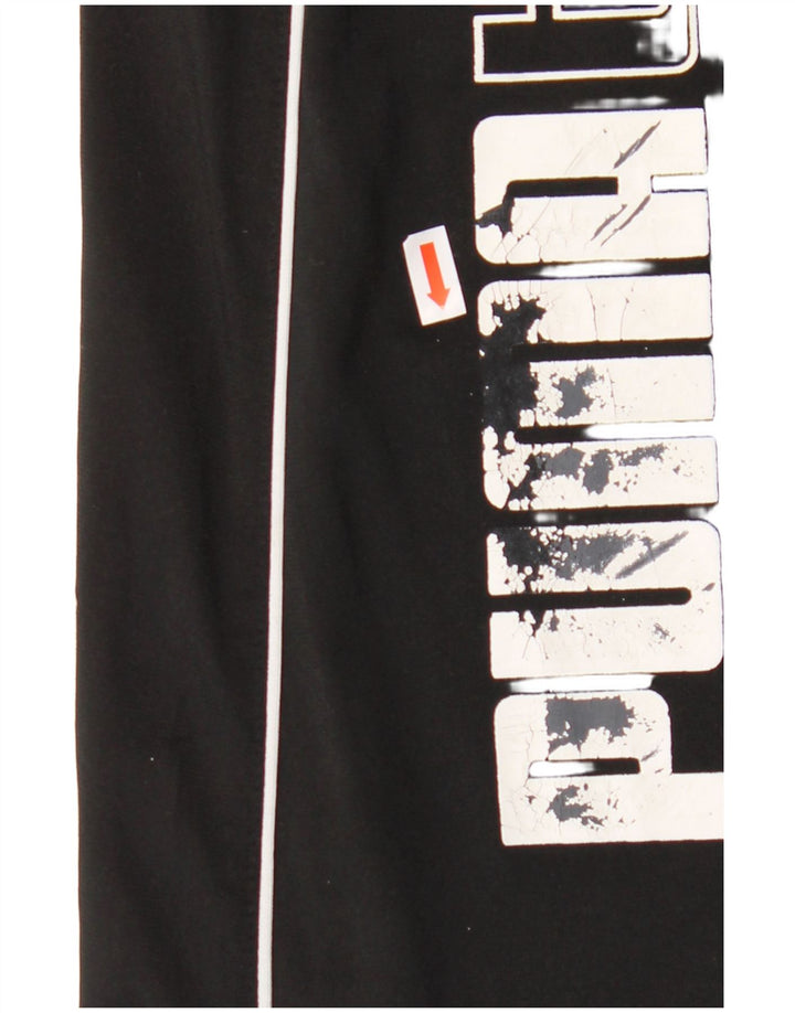 PUMA Boys Graphic Calças de treino Joggers 13-14 anos XL preto