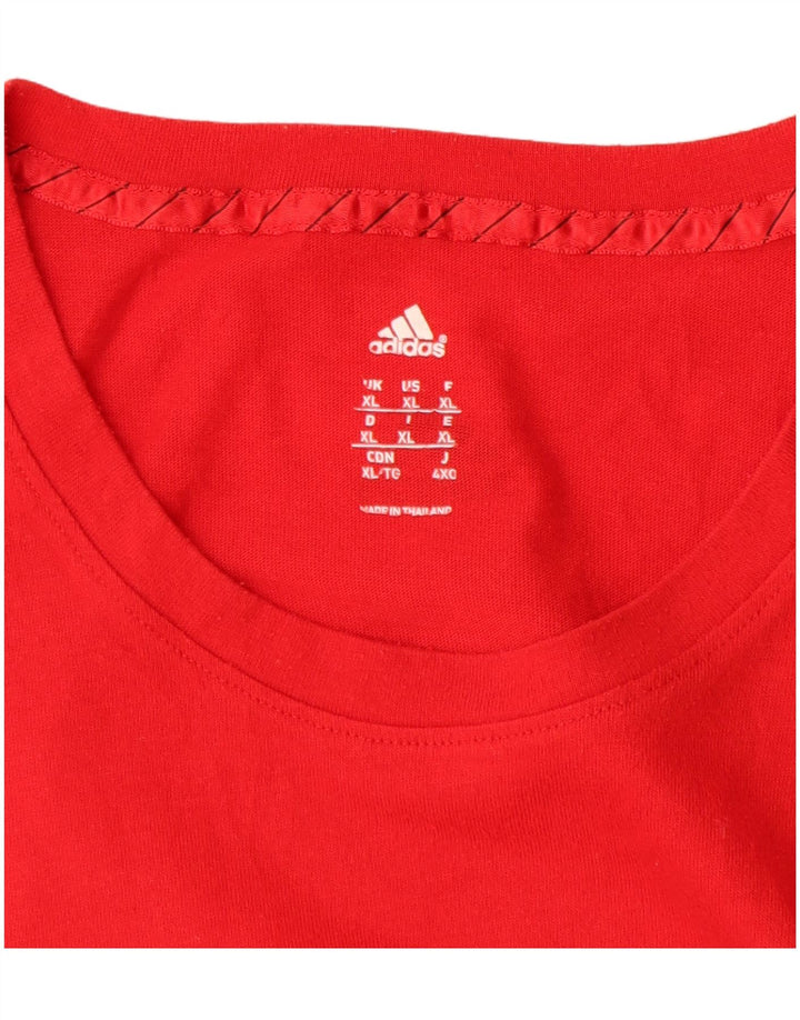 Adidas Camiseta Masculina Graphic Top XL Vermelho