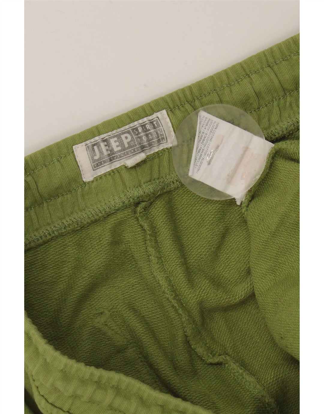 Shorts esportivos gráficos masculinos Jeep médio algodão verde
