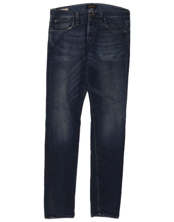 Jack & Jones Masculino GLENN Slim Jeans W31 L34 Azul