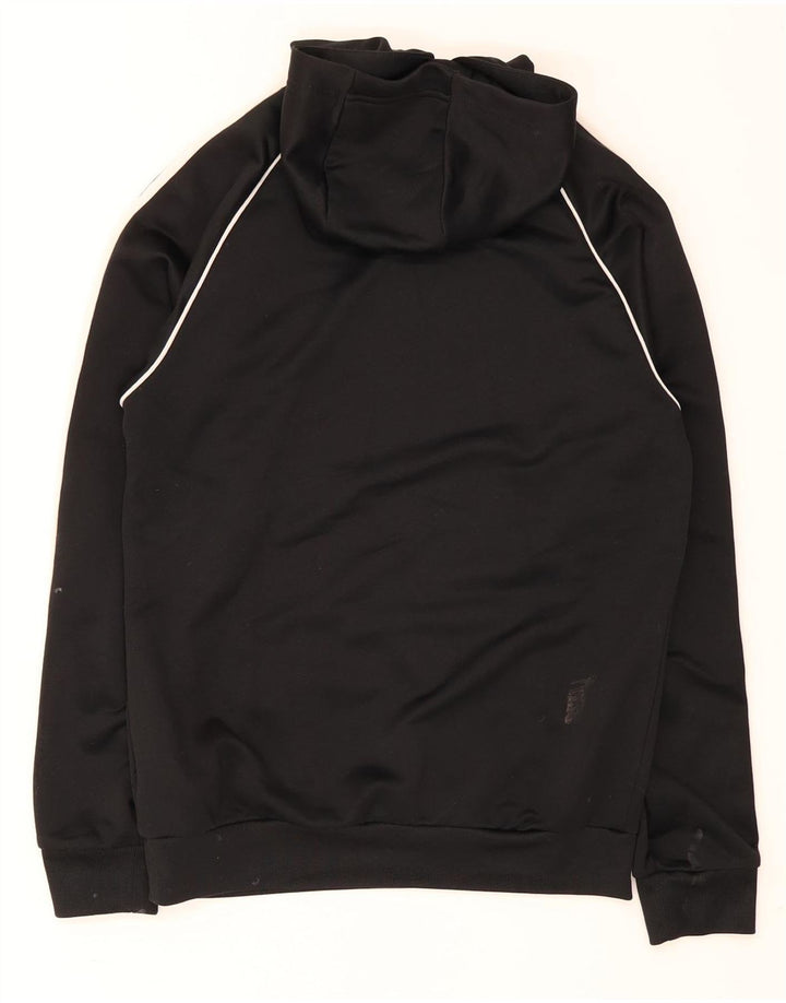 Adidas Mens Hoodie Jumper XS Poliéster Preto Preto