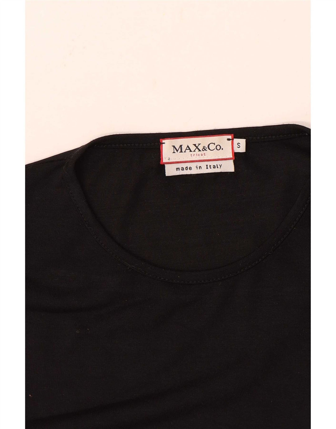 Colete feminino Max & Co. UK 8 pequeno preto