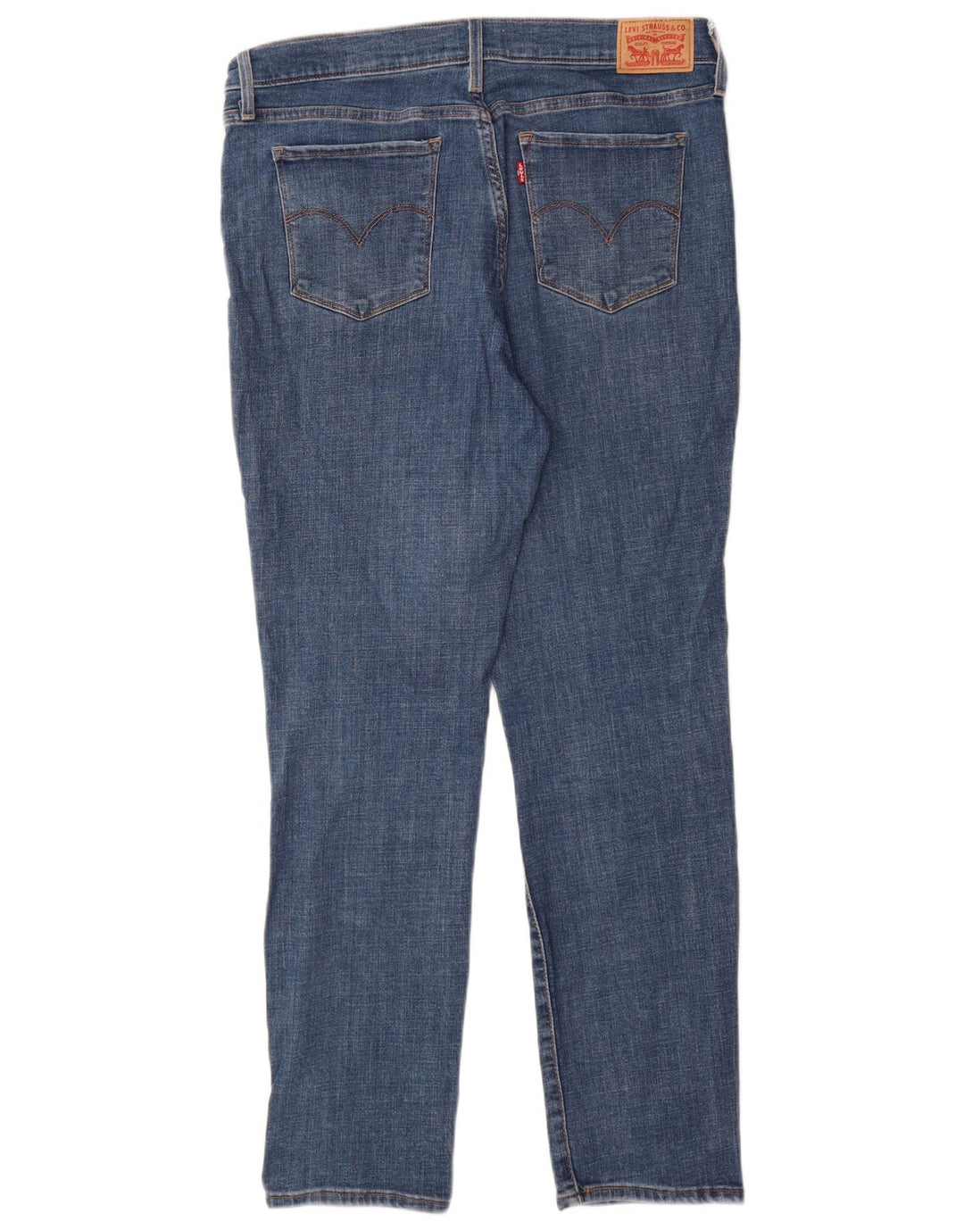 Calça jeans feminina Levi's 312 Shaping Slim W32 L29 azul algodão