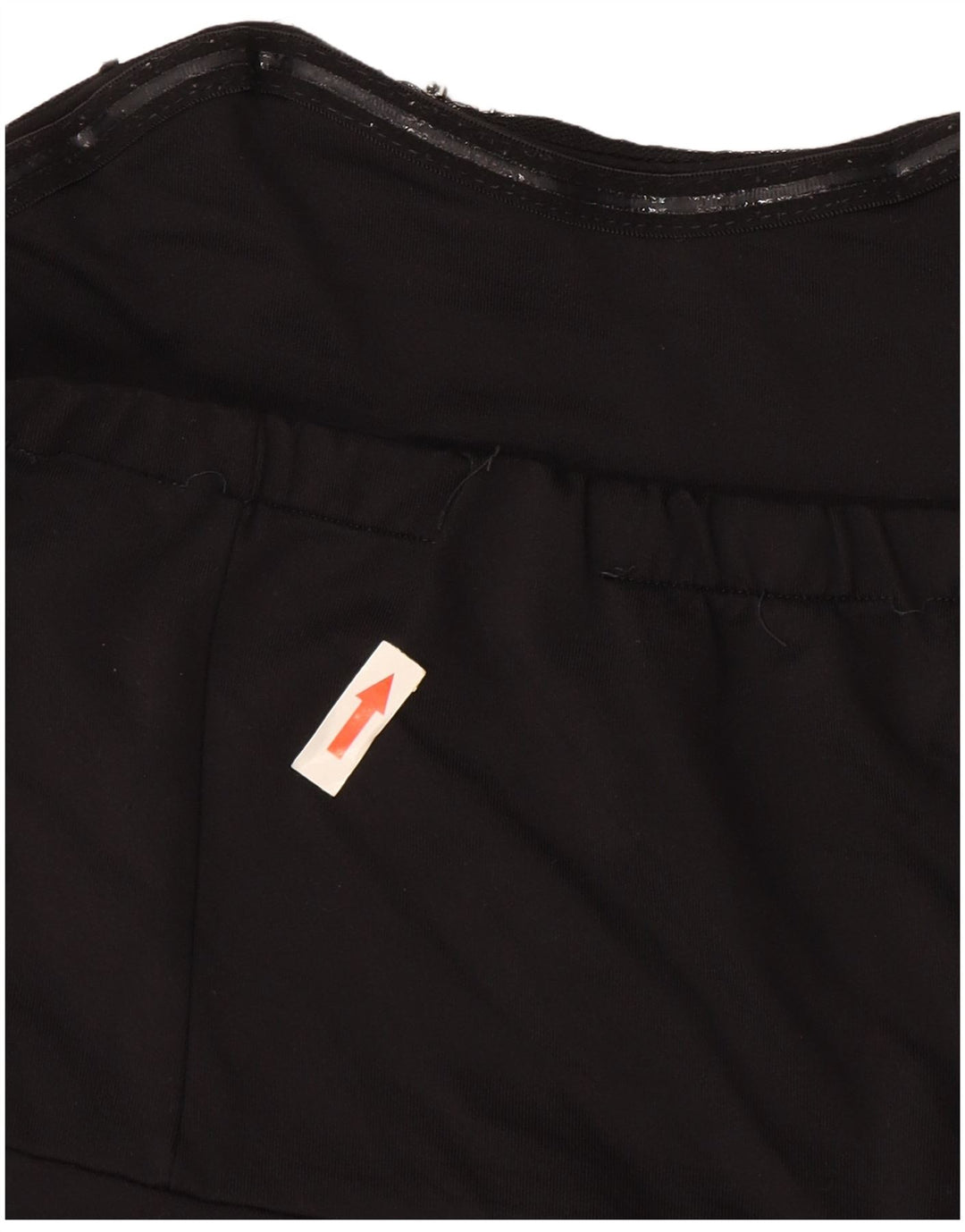 Zara Vestido feminino sem alças Peplum UK 10 pequeno preto poliamida