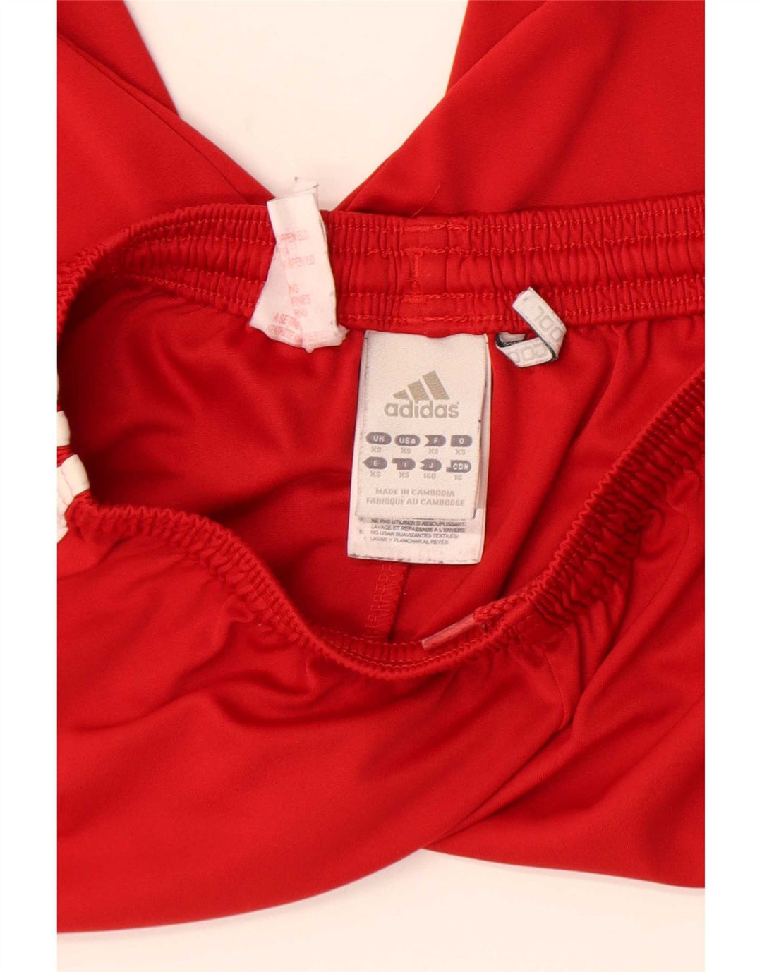 Adidas Masculino Climacool Sport Shorts XS Vermelho Colorblock Poliéster