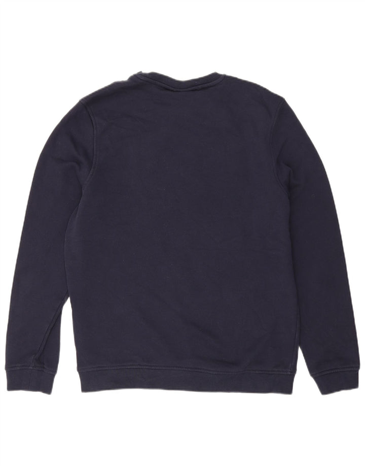 Calvin Klein Mens Golf Moletom Jumper Médio Algodão Azul Marinho