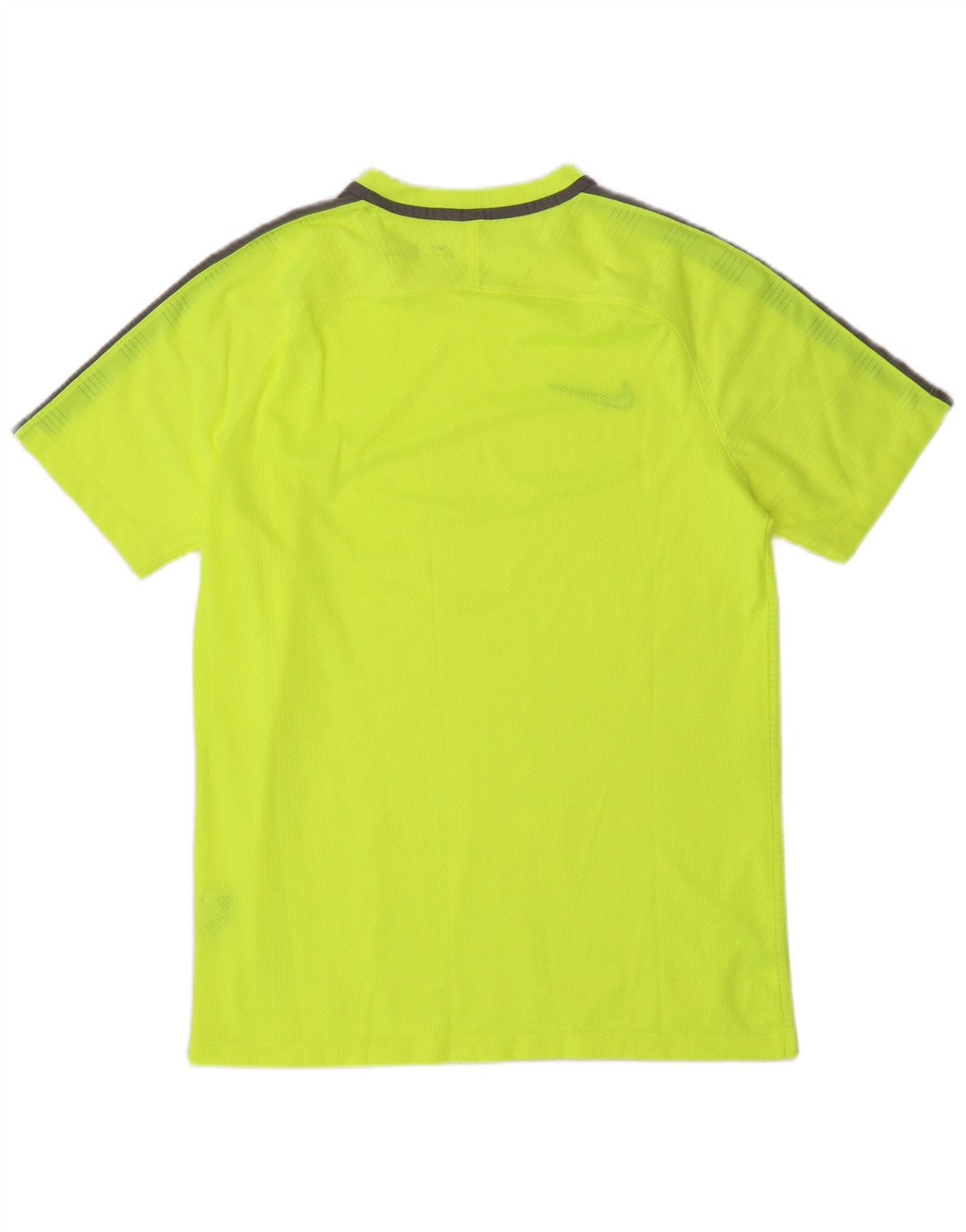Camiseta masculina Nike Dri Fit Top grande verde colorblock poliéster