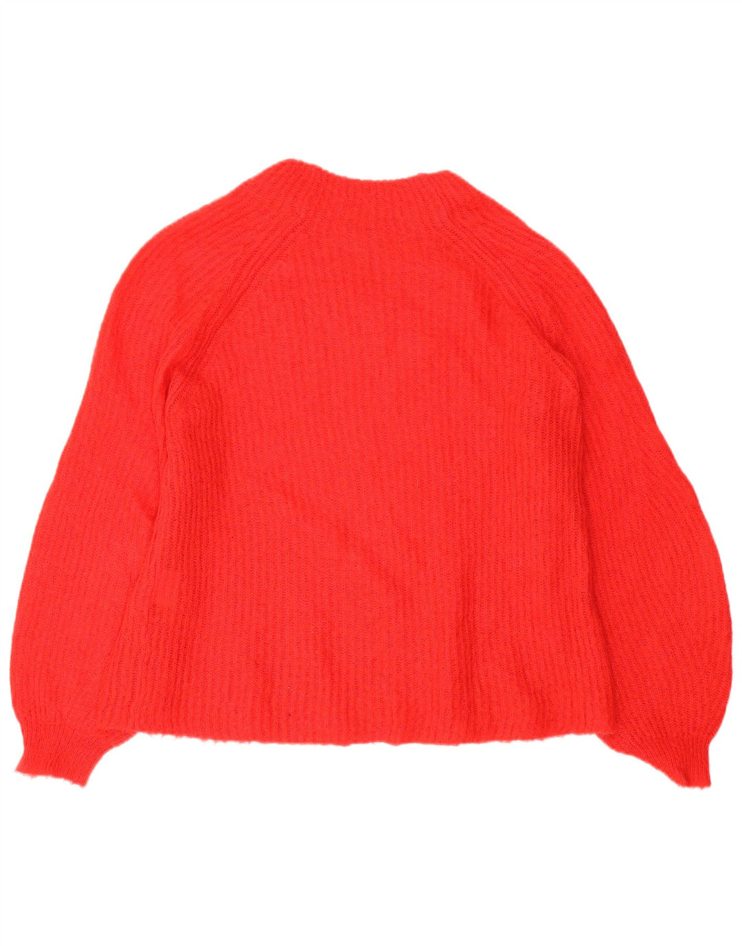 Suéter feminino Max & Co. com gola redonda Reino Unido 16 grande vermelho