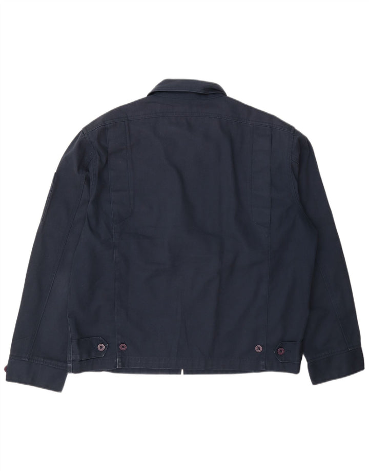Jaqueta utilitária masculina CAT UK 38 poliéster azul marinho médio