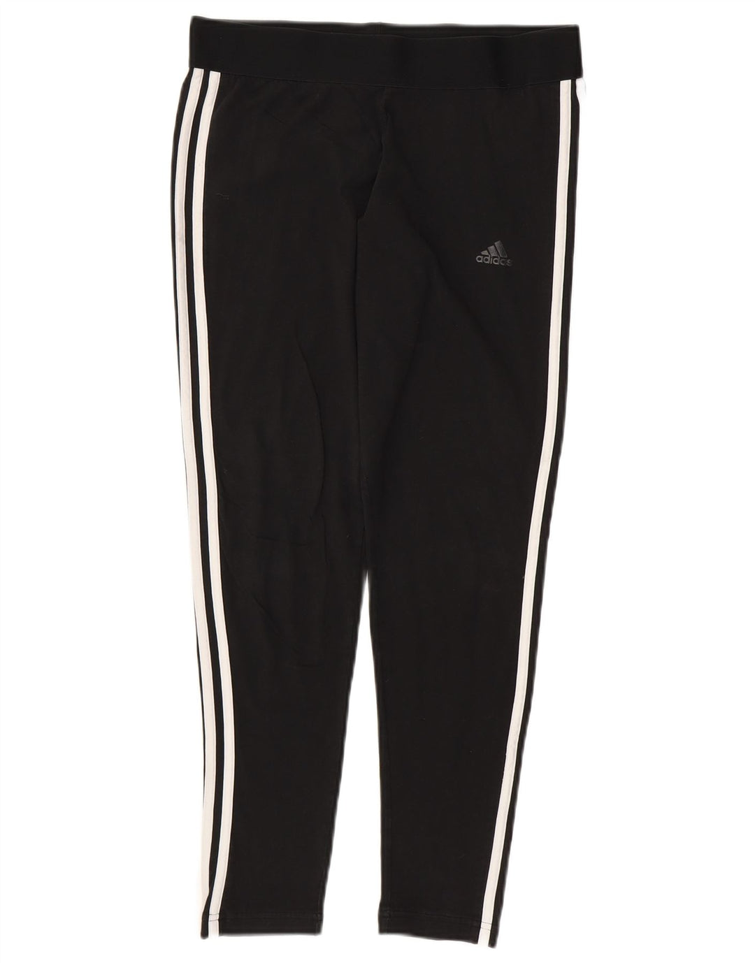 Leggings ADIDAS Femininas UK 16/18 Grande Algodão Preto