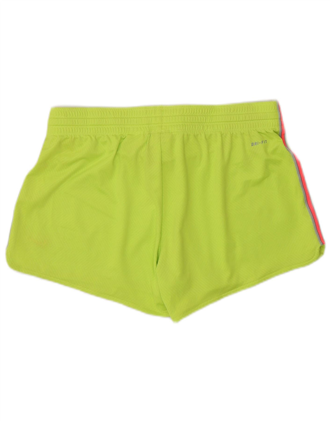 Shorts esportivos femininos Nike Dri Fit UK 14 poliéster verde médio