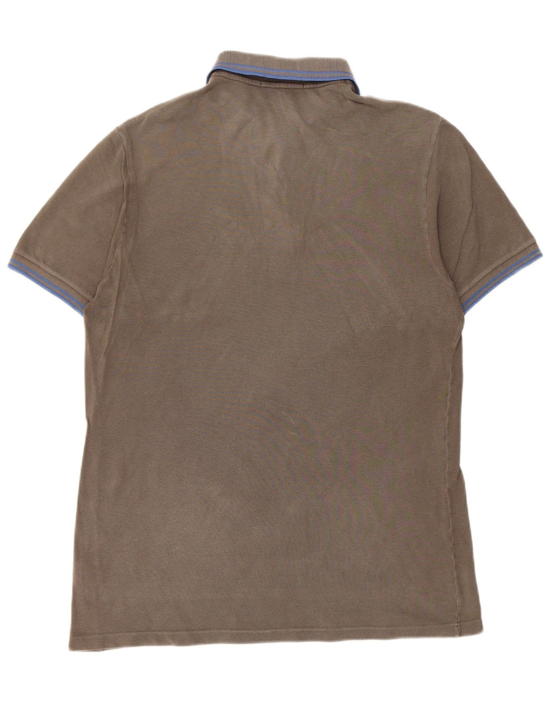 Camisa polo masculina FRED PERRY algodão cinza médio