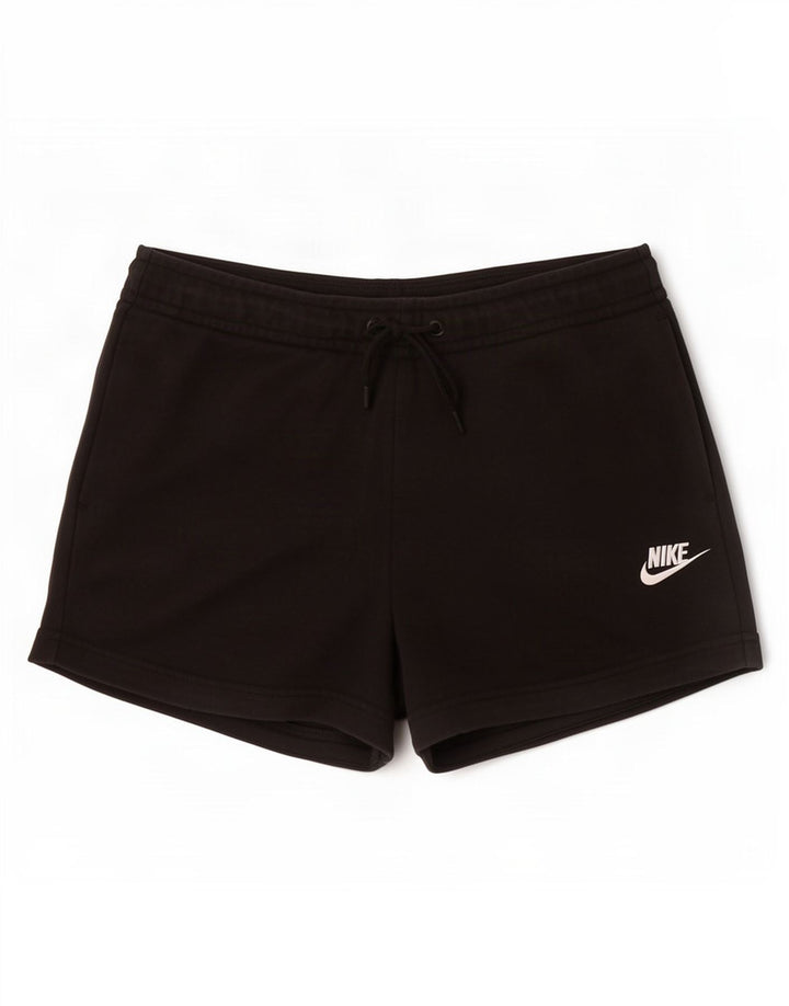 Shorts esportivos femininos Nike UK 10 pequenos pretos
