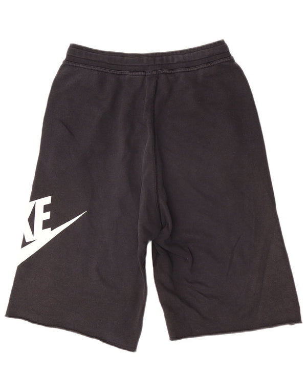 Bermuda esportiva Nike Boys Graphic Bermuda 13-14 anos XL preto algodão