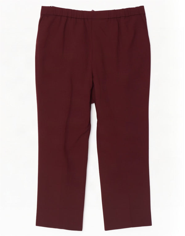 Calça masculina Marks & Spencer Classic Fit casual Reino Unido 18 XL W38 L26 marrom