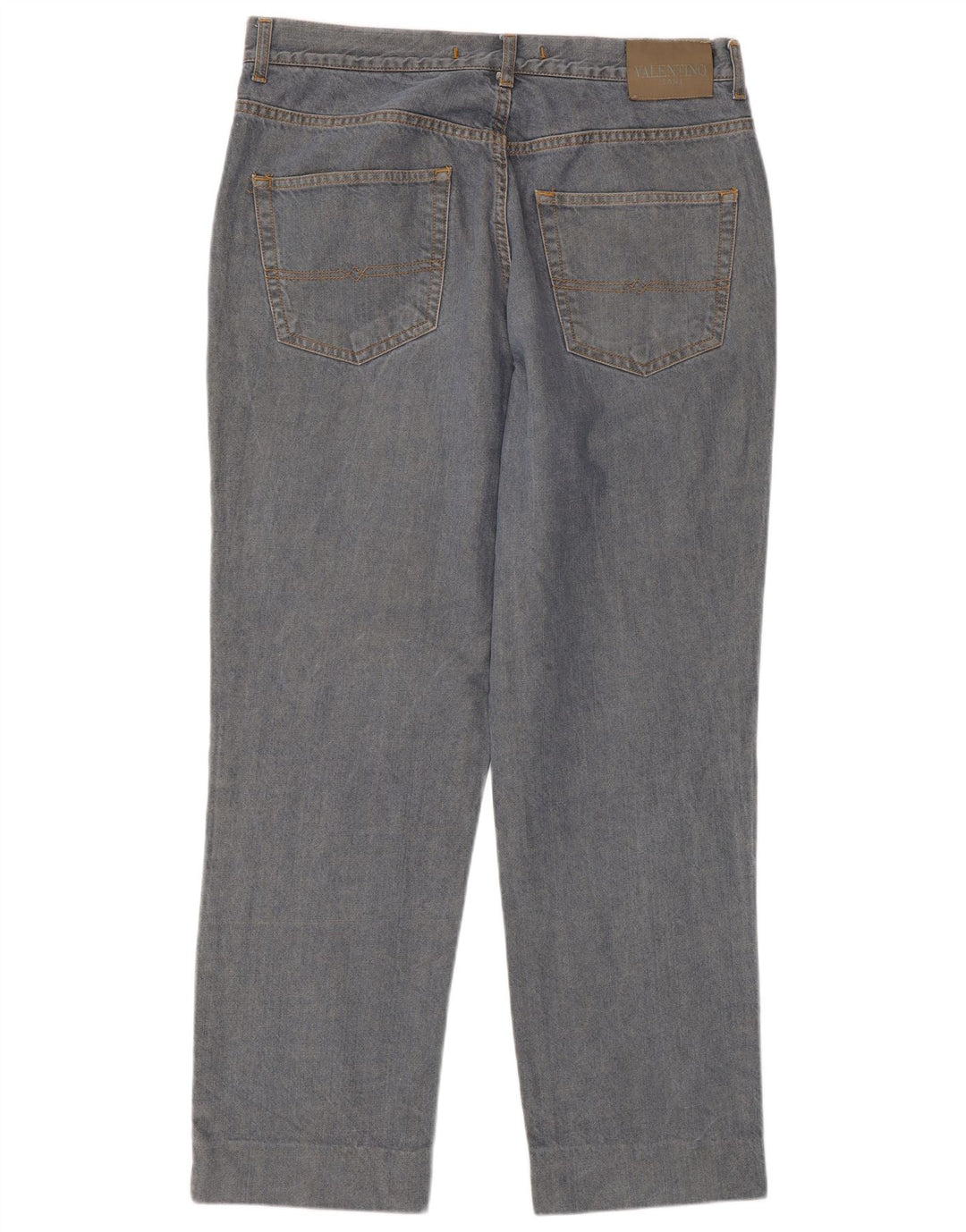 VALENTINO Calça Jeans Reta Masculina W38 L29 Azul