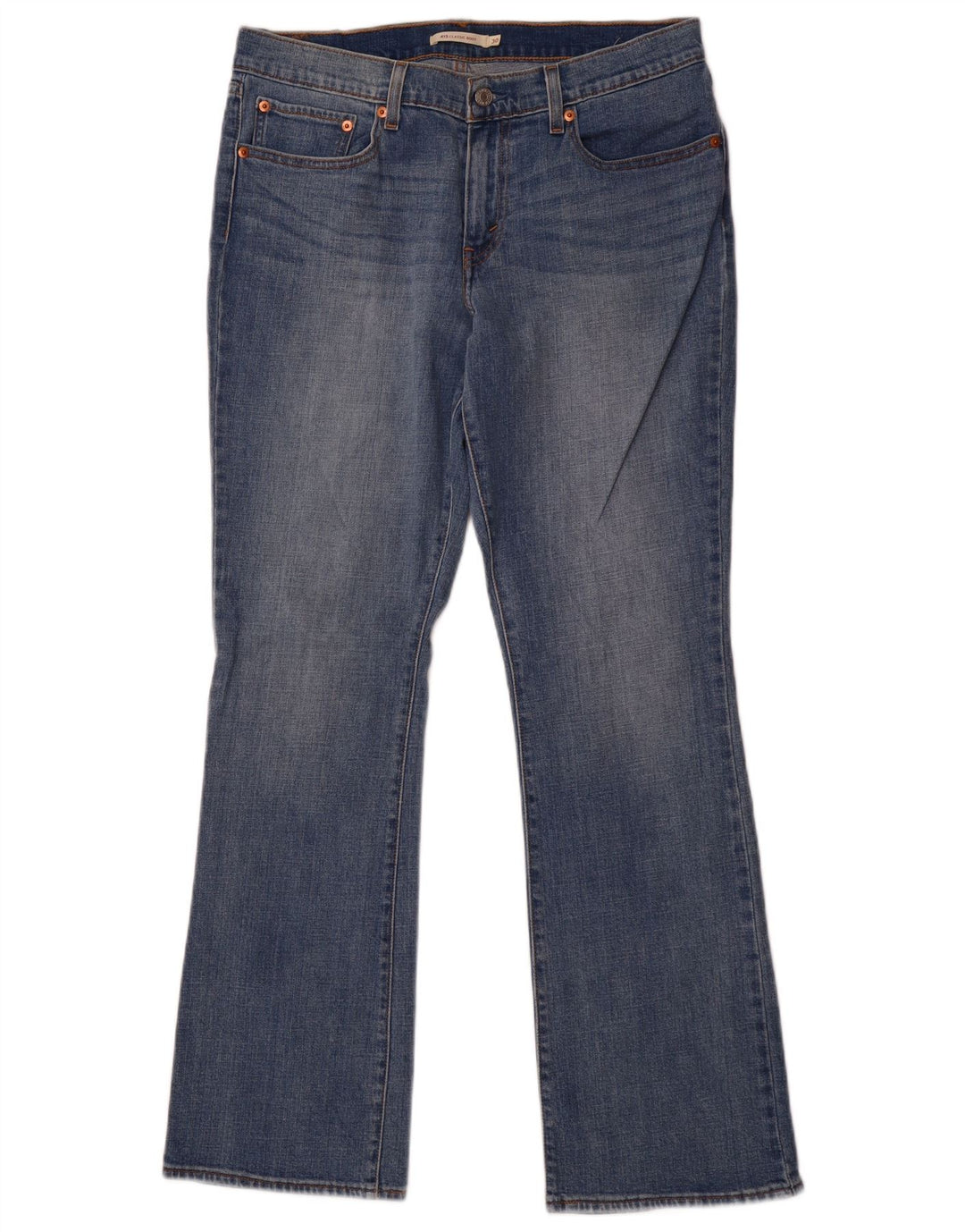Calça jeans feminina LEVI'S 415 Bootcut W30 L32 azul algodão
