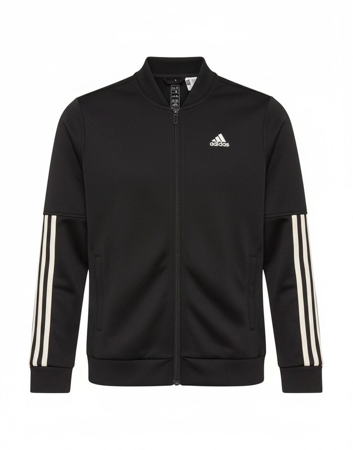 Casaco de treino Adidas Boys Primegreen 11-12 anos preto poliéster