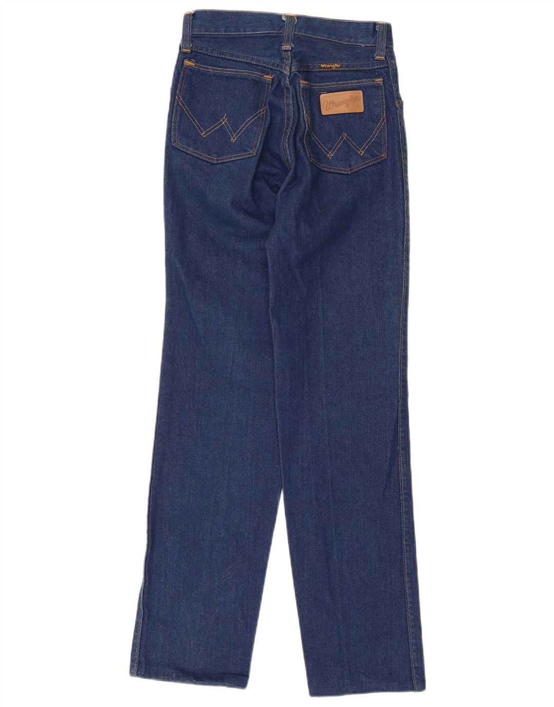 Jeans retos femininos Wrangler W26 L28 algodão azul