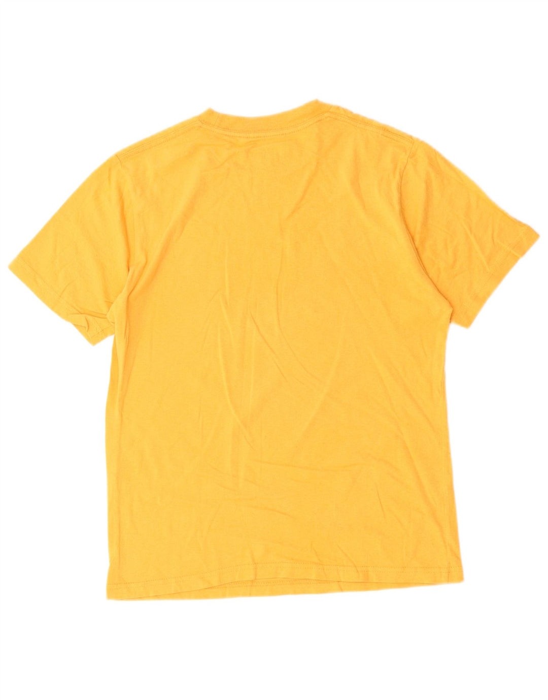 Camiseta feminina VANS com estampa gráfica UK 10 pequeno algodão amarelo